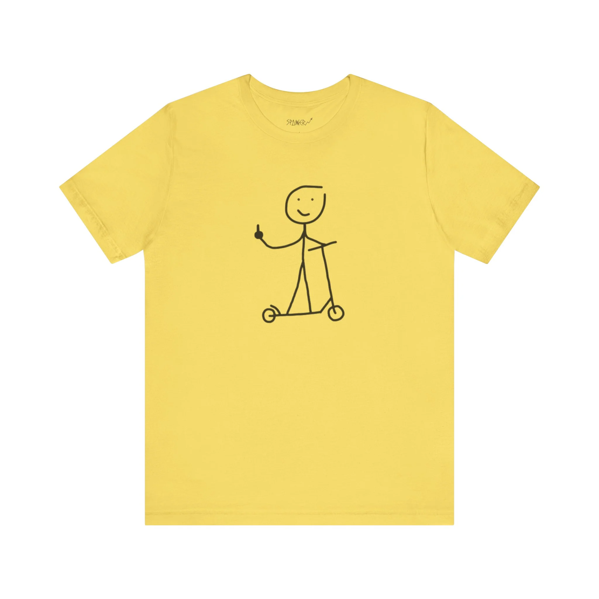 G on a Scooter T-shirt (Adults) - Image 4