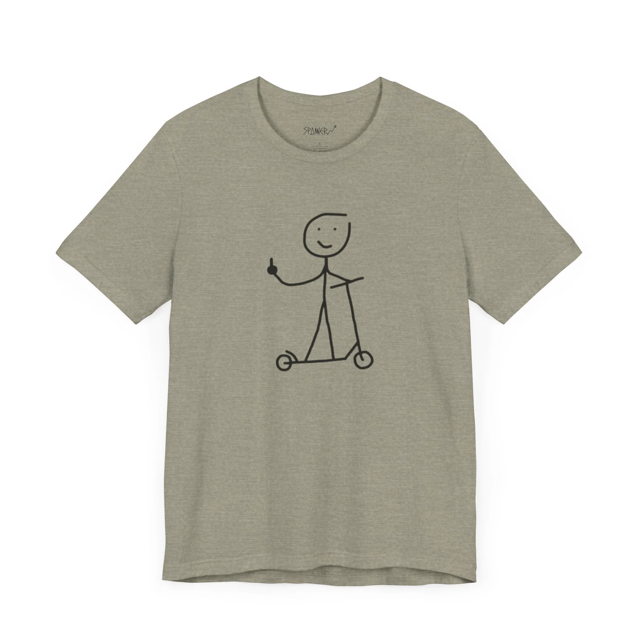 G on a Scooter T-shirt (Adults) - Image 42