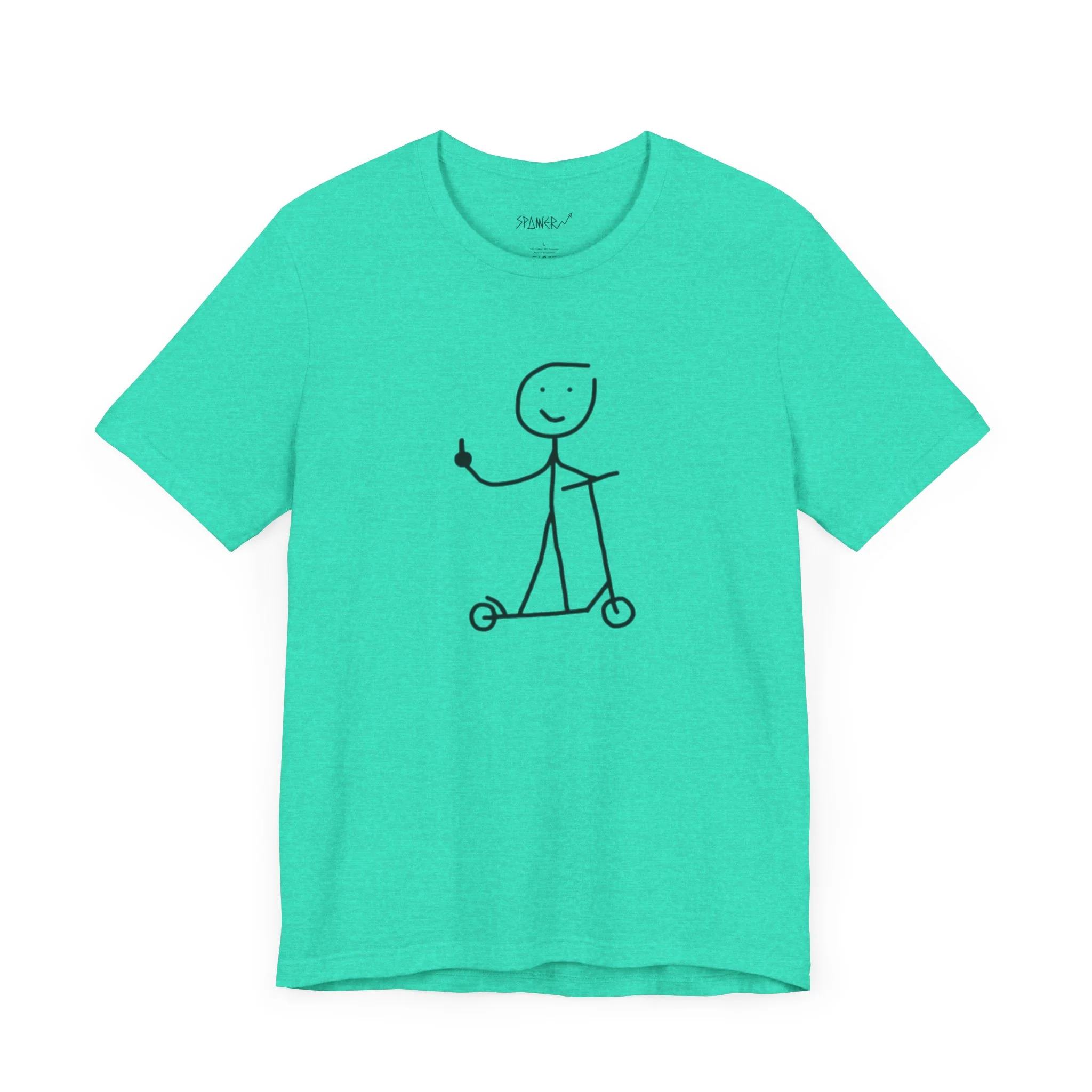 G on a Scooter T-shirt (Adults) - Image 45