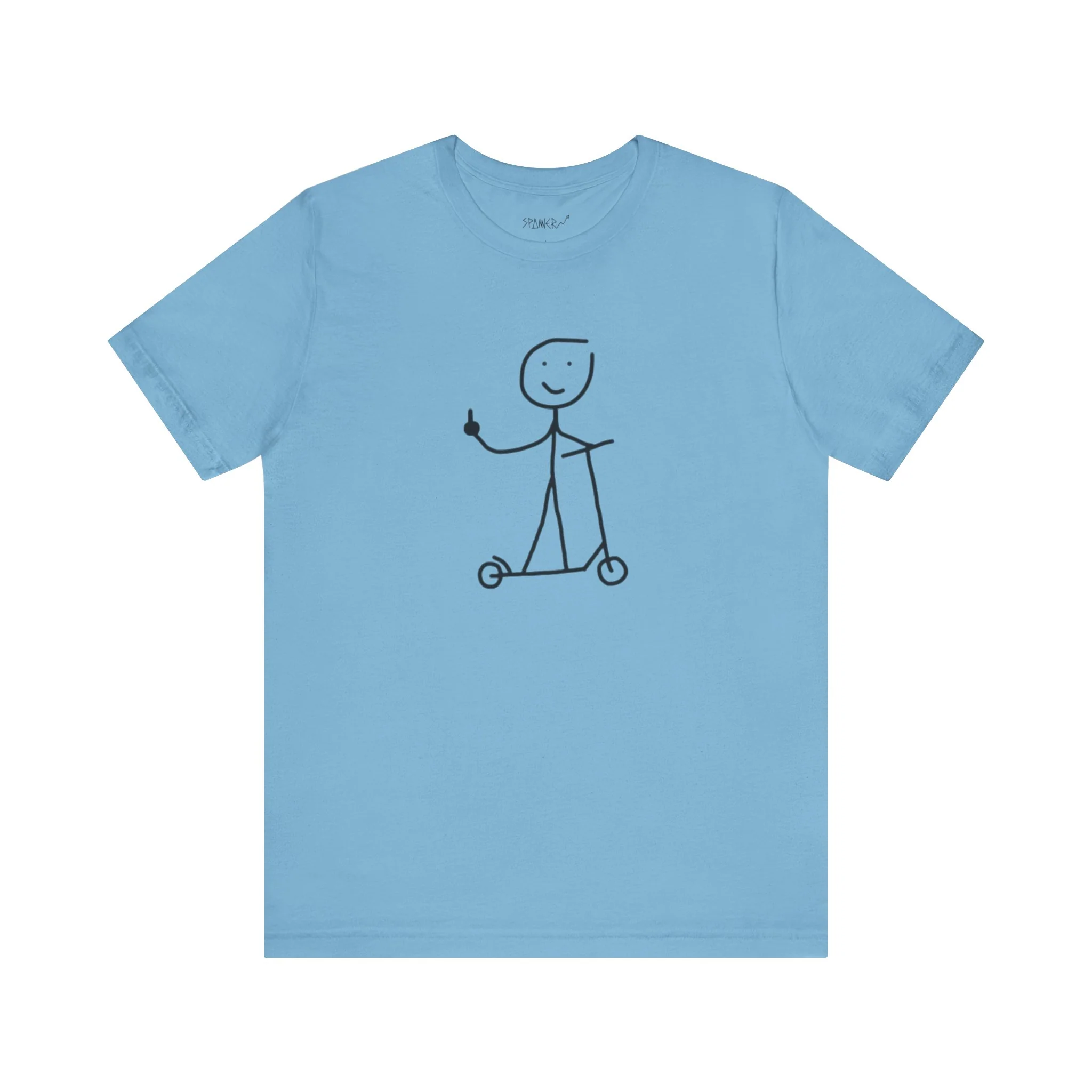 G on a Scooter T-shirt (Adults) - Image 5