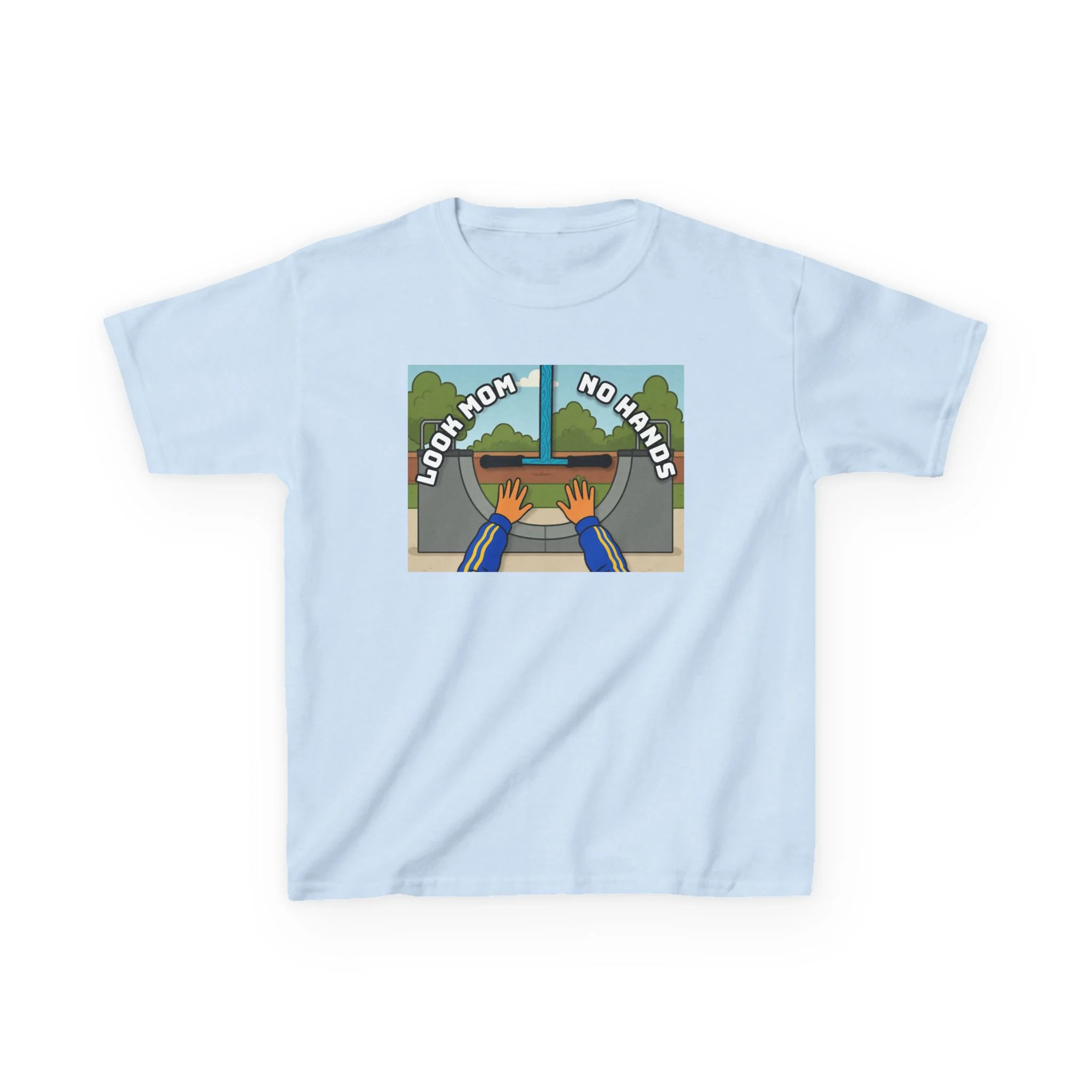 Look Mom, No Hands T-shirt (Kids) - Image 14