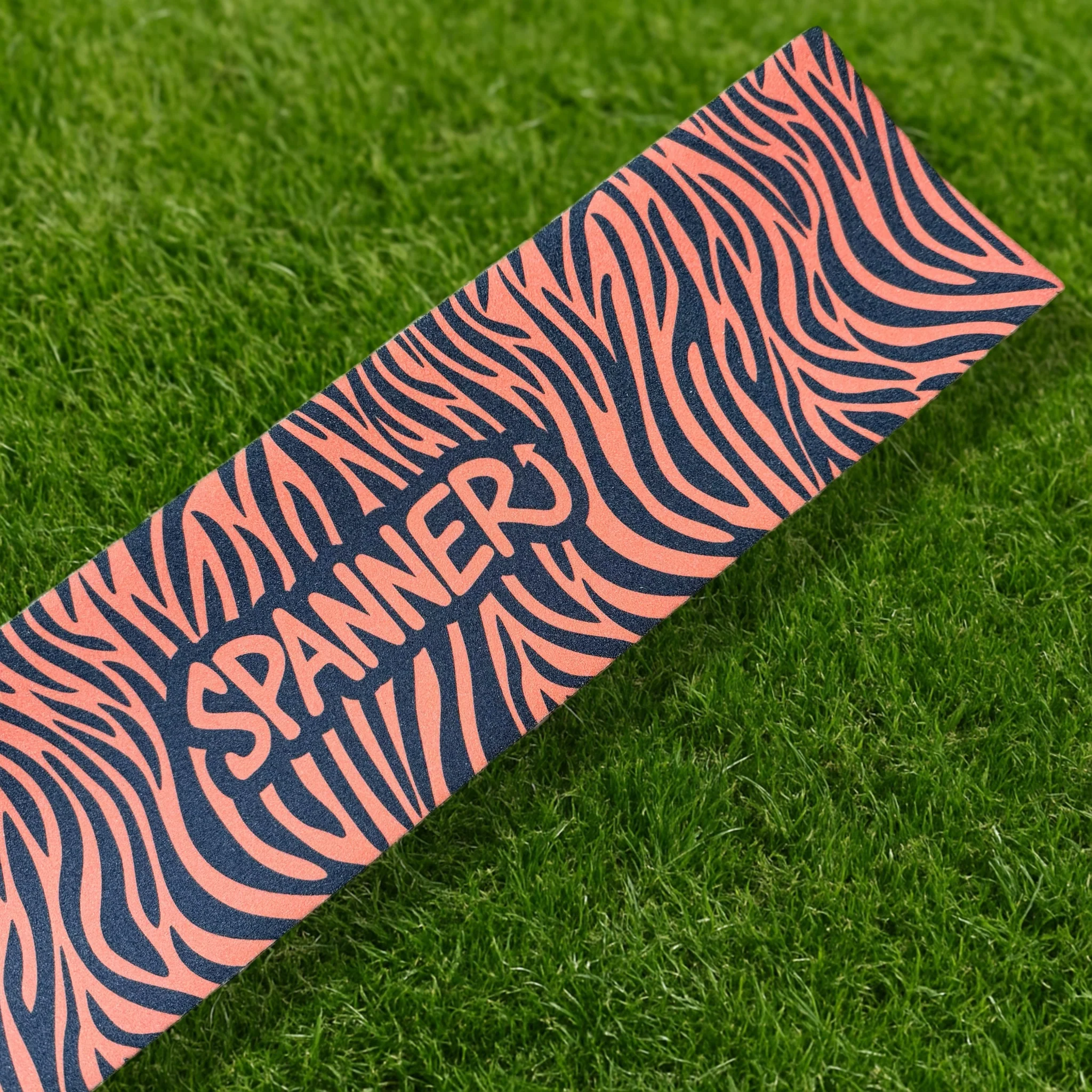 Orange & Black Zebra Griptape