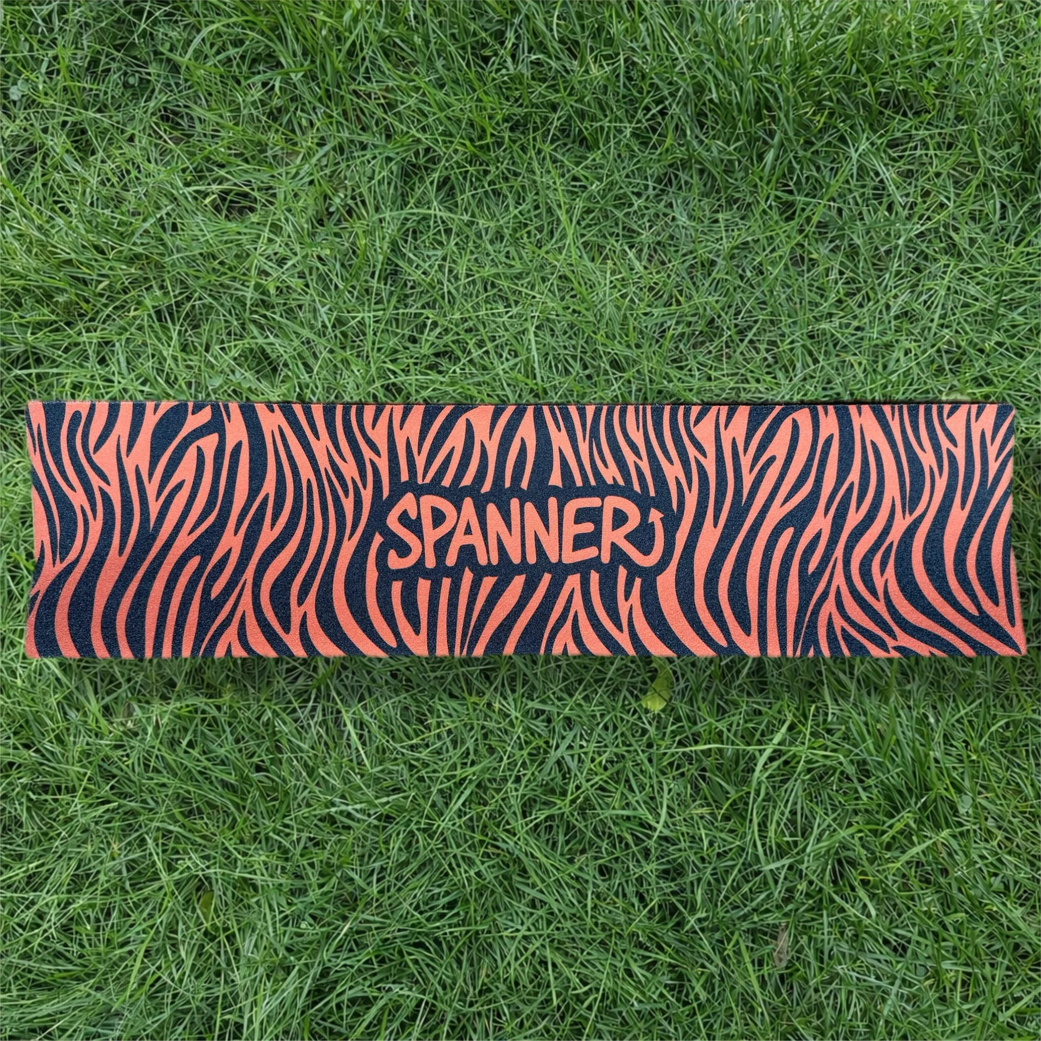 Orange & Black Zebra Griptape - Image 2