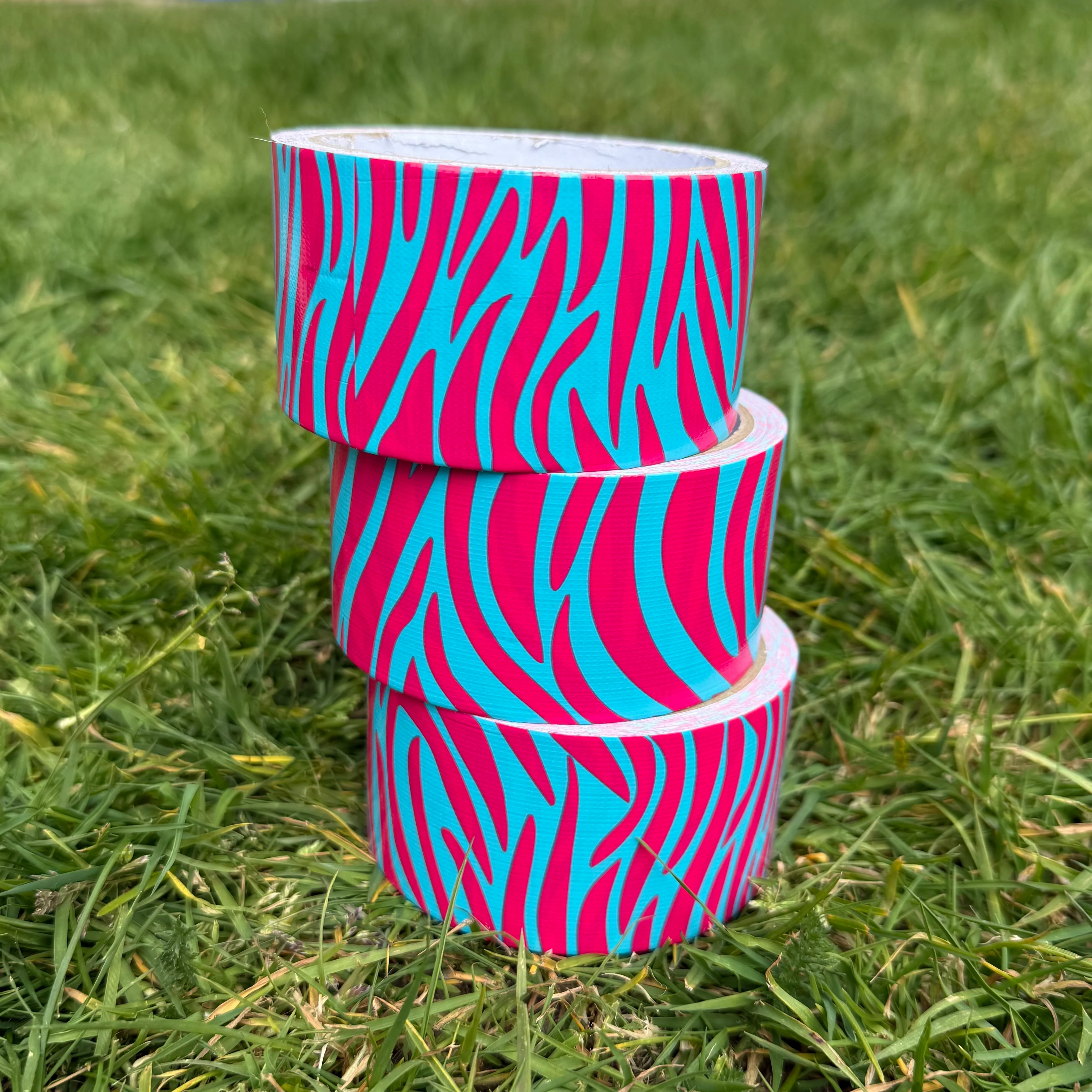 Pink & Blue Zebra Bar Tape - Image 3