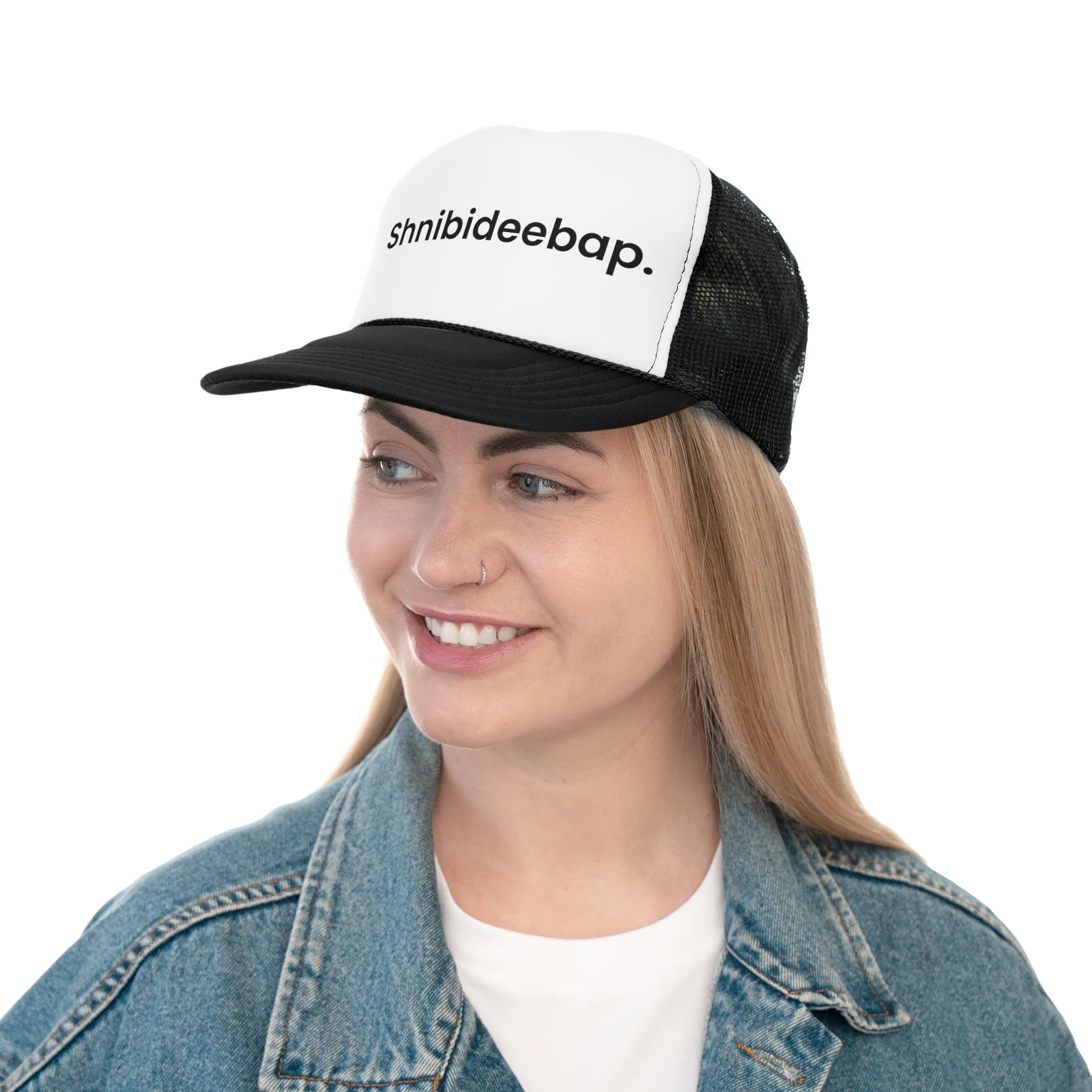 Shnibideebap Trucker Hat Simple - Image 3