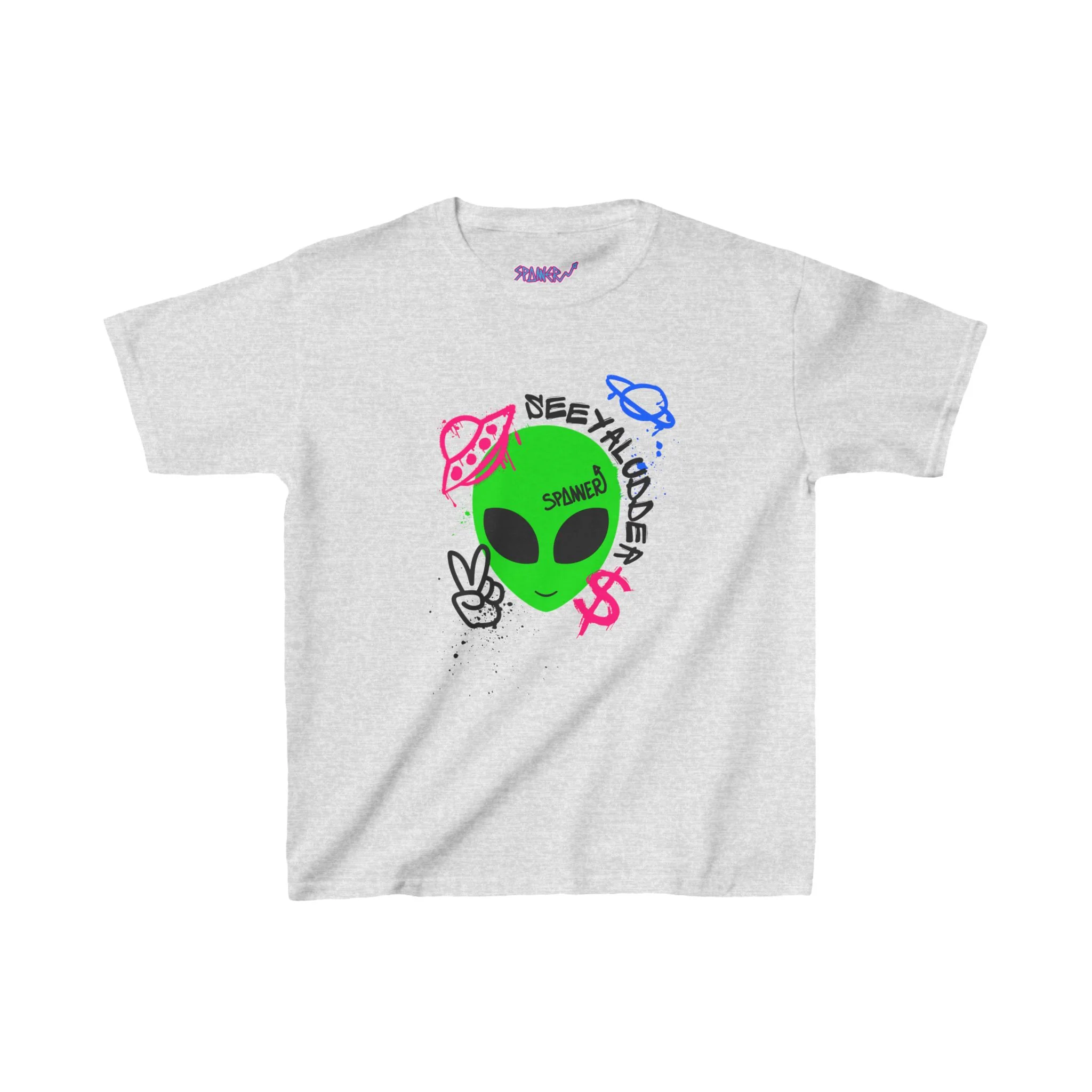 Spanner Alien T-shirt (Kids) - Image 2