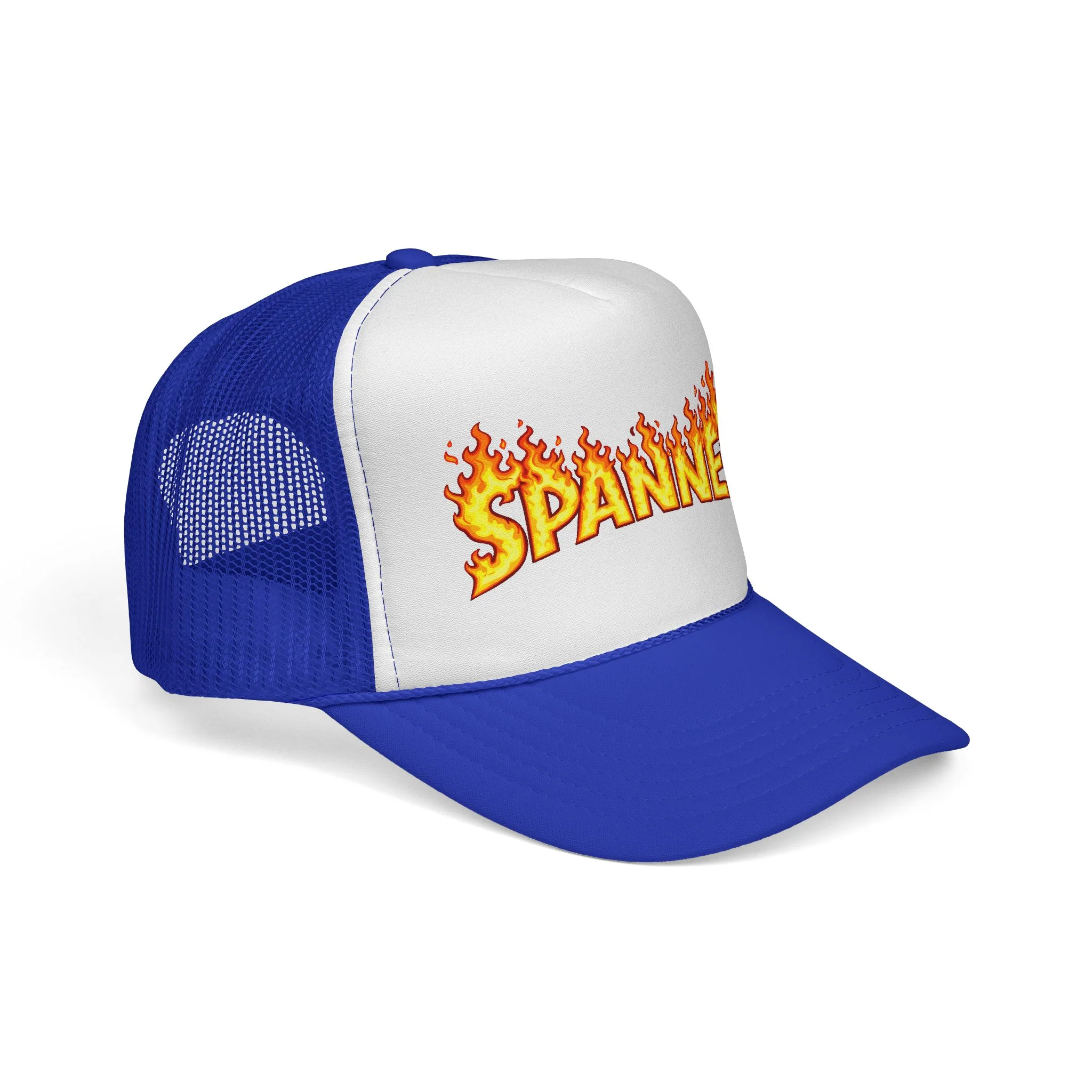 Spanner On Fire Trucker Hat - Image 14