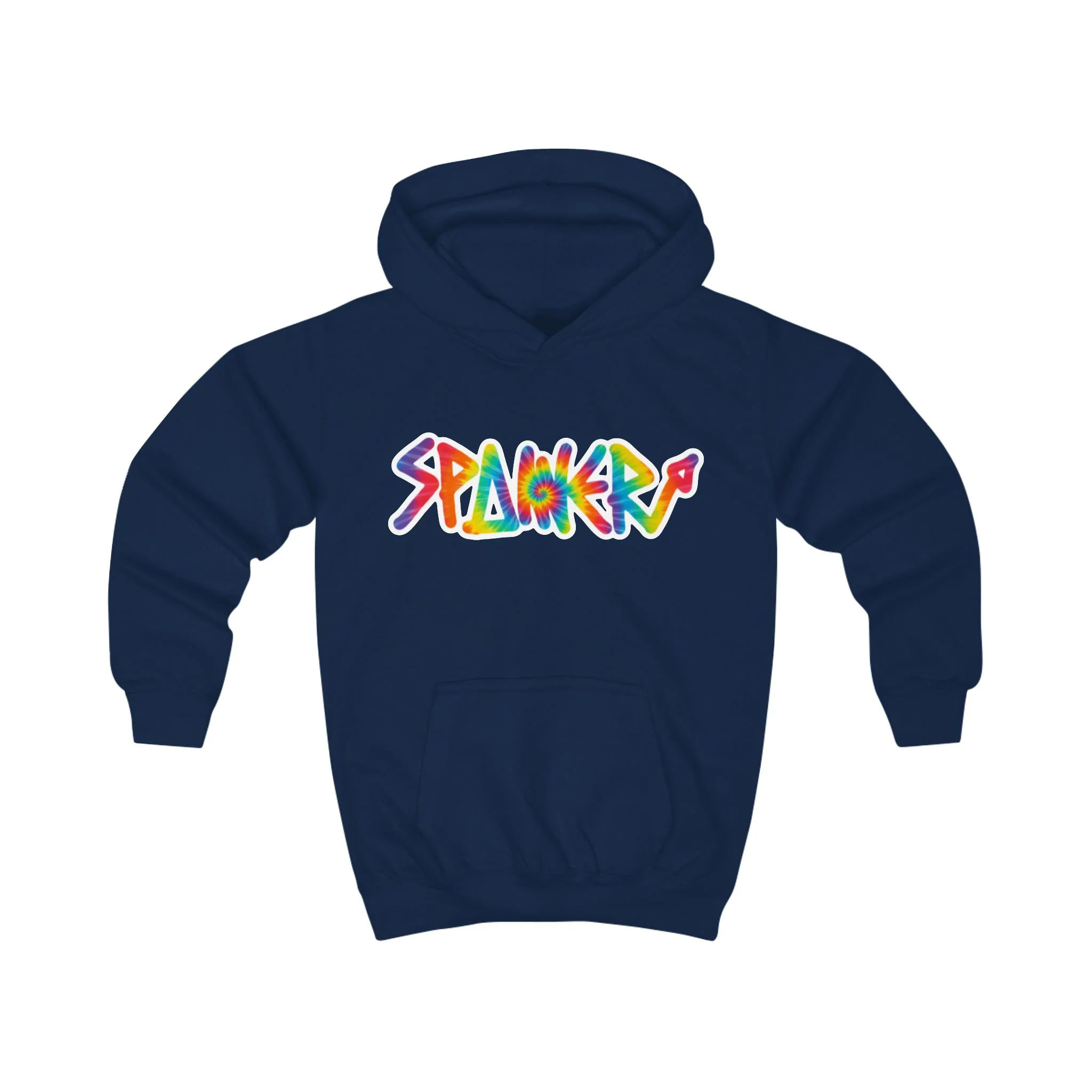 Spanner Tie-Dye Hoodie (Kids) - Image 7
